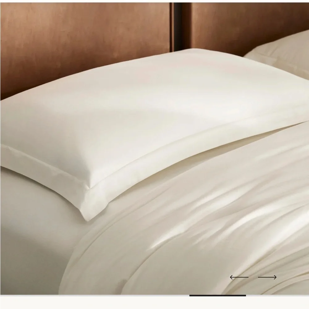 NEW Boll & Branch Signature Hemmed Duvet Cover Organic Cotton Full/ Queen
